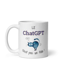 Tasse-Mug Cadeau Chat Humour Intelligence Artificielle -... 2