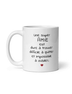 Tasse-Mug Une Amie Dure à Trouver Idée Cadeau Amie  Anniversaire Travail Job  2