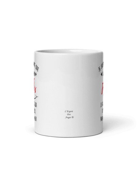 Tasse Mug Cadeau Fils Anniversaire - Je Souris Je Ris - Idée Originale Personnalisé