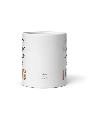 Tasse Mug Cadeau Anniversaire 30 ans Femme Homme - Je Rends le Monde Meilleur - Original Personnalisé