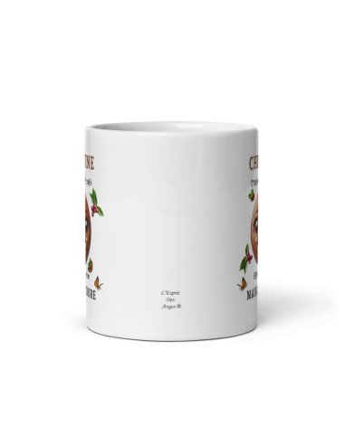Tasse-Mug Cadeau Personnalisable Prénom Amie Anniversaire - Prénom C'est Comme le Café Je l'Adore - Humour Rigolo Amusant