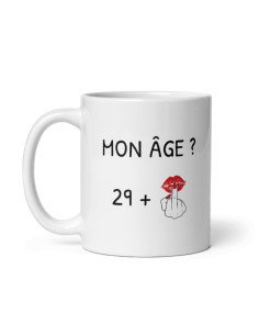 Tasse Mug 30 ans Doigt Honneur Homme Femme - Cadeau Anniversaire 30 ans Ans - Idée Cadeau Original, Humour, Drôle, Rigolo,  2