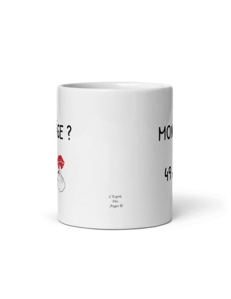 Tasse Mug 50 ans Doigt Honneur Homme Femme - Cadeau Anniversaire 50 ans Ans - Idée Cadeau Original, Humour, Drôle, Rigolo