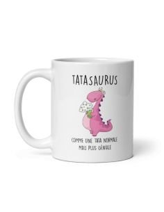 Tasse Mug Cadeau Tante Dinosaure- Tatasaurus - Original Drole Amusant Rigolo Anniversaire  Femme 2